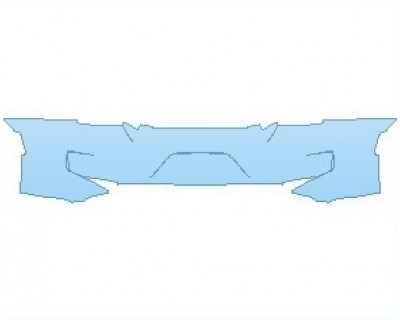 PAINT PROTECTION KIT - 2023 DODGE CHARGER DAYTONA 392 REAR BUMPER - PRECUT PPF CLEAR BRA WRAP