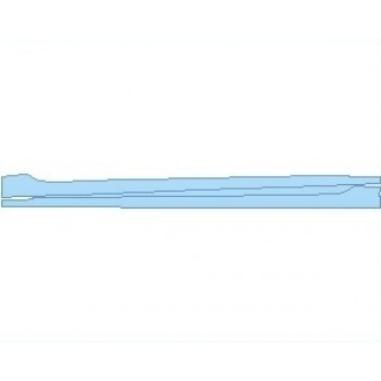 PAINT PROTECTION KIT - 2021 HYUNDAI ELANTRA GT SPORT ROCKER PANELS - PRECUT PPF CLEAR BRA WRAP