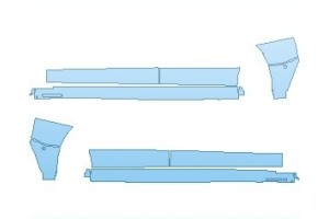 2026 BMW IX SPORT ROCKER PANELS WITH SENSORS
