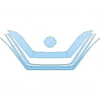 PAINT PROTECTION KIT - 2021 NISSAN ROGUE PLATINUM GRILLE - PRECUT PPF CLEAR BRA WRAP