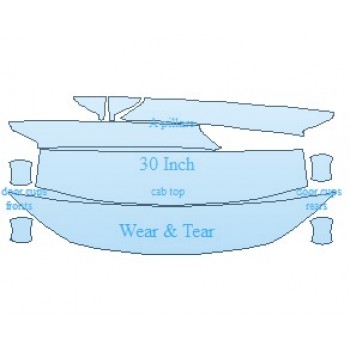 Precut PPF Kit – Clear Bra Paint Protection Film PAINT PROTECTION KIT - 2021 NISSAN ROGUE PLATINUM COMMON WEAR AREA KIT - PRECUT PPF CLEAR BRA WRAP