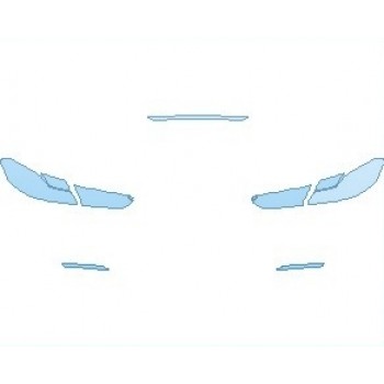 PAINT PROTECTION KIT - 2025 BMW 8 SERIES 840I M SPORT CONVERTIBLE LIGHTS REAR - PRECUT PPF CLEAR BRA WRAP
