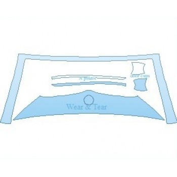 PAINT PROTECTION KIT - 2025 BMW 8 SERIES M850I CONVERTIBLE COMMON WEAR AREA KIT - PRECUT PPF CLEAR BRA WRAP