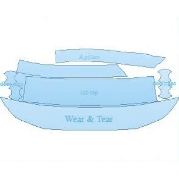PAINT PROTECTION KIT - 2023 TOYOTA RAV4 XLE COMMON WEAR AREA KIT - PRECUT PPF CLEAR BRA WRAP