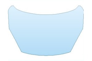 2027 FORD ESCAPE S FULL HOOD (NO WRAPPED EDGES)