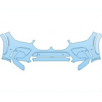 2023 BMW X6 M BUMPER WITH SENSORS