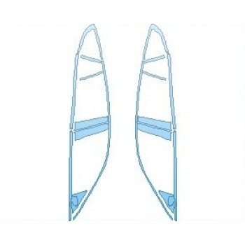PAINT PROTECTION KIT - 2022 BMW X6 M WINDOW TRIM - PRECUT PPF CLEAR BRA WRAP
