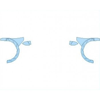 PAINT PROTECTION KIT - 2023 HYUNDAI IONIQ 5 SEL FULL FENDERS (NO WRAPPED EDGES) - PRECUT PPF CLEAR BRA WRAP