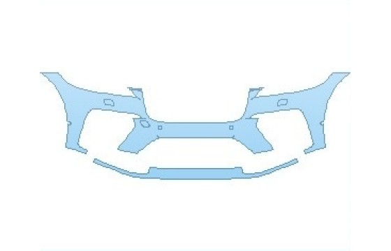 Precut PPF Kit – Clear Bra Paint Protection Film PAINT PROTECTION KIT - 2027 JAGUAR F-PACE SVR BUMPER WITH WASHERS & SENSORS - PRECUT PPF CLEAR BRA WRAP