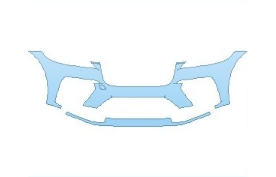 Precut PPF Kit – Clear Bra Paint Protection Film PAINT PROTECTION KIT - 2027 JAGUAR F-PACE SVR BUMPER - PRECUT PPF CLEAR BRA WRAP