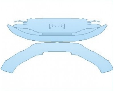 PAINT PROTECTION KIT - 2024 ASTON MARTIN DBX COUPE REAR BUMPER LOWER - PRECUT PPF CLEAR BRA WRAP