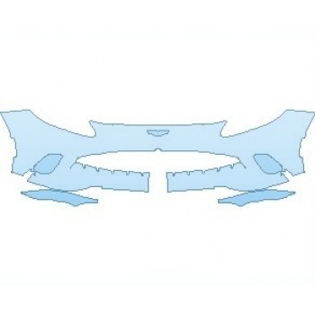 Precut PPF Kit – Clear Bra Paint Protection Film PAINT PROTECTION KIT - 2024 ASTON MARTIN DBX COUPE BUMPER - PRECUT PPF CLEAR BRA WRAP