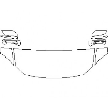 2021 BMW M3 COMPETITION HOOD (NO WRAPPED EDGES)