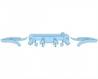 PAINT PROTECTION KIT - 2022 BMW M3 COMPETITION REAR DIFFUSER - PRECUT PPF CLEAR BRA WRAP