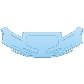 PAINT PROTECTION KIT - 2023 LINCOLN NAUTILUS RESERVE BUMPER - PRECUT PPF CLEAR BRA WRAP