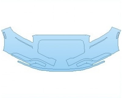 PAINT PROTECTION KIT - 2023 LINCOLN NAUTILUS RESERVE BUMPER - PRECUT PPF CLEAR BRA WRAP