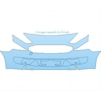 Precut PPF Kit – Clear Bra Paint Protection Film PAINT PROTECTION KIT - 2021 FORD TRANSIT CONNECT TITANIUM BUMPER - PRECUT PPF CLEAR BRA WRAP