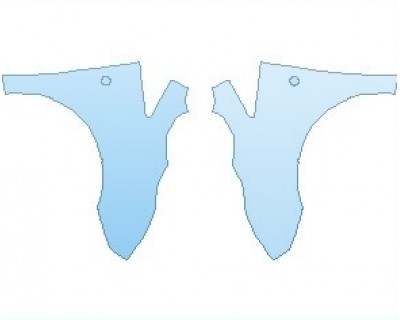 Precut PPF Kit – Clear Bra Paint Protection Film PAINT PROTECTION KIT - 2022 FORD TRANSIT CONNECT XLT FULL FENDERS (NO WRAPPED EDGES) - PRECUT PPF CLEAR BRA WRAP