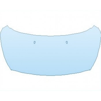 Precut PPF Kit – Clear Bra Paint Protection Film PAINT PROTECTION KIT - 2021 FORD TRANSIT CONNECT TITANIUM FULL HOOD (WRAPPED EDGES) - PRECUT PPF CLEAR BRA WRAP