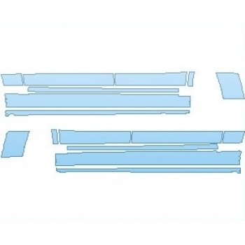 Precut PPF Kit – Clear Bra Paint Protection Film PAINT PROTECTION KIT - 2022 ROLLS ROYCE GHOST STANDARD WHEELBASE ROCKER PANELS - PRECUT PPF CLEAR BRA WRAP