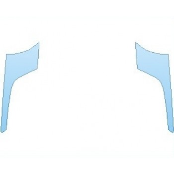 PAINT PROTECTION KIT - 2022 AUDI R8 V10 PERFORMANCE COUPE REAR QUARTER PANELS LOWER - PRECUT PPF CLEAR BRA WRAP