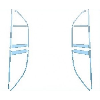 PAINT PROTECTION KIT - 2021 MERCEDES GLE CLASS 450 SUV WINDOW TRIM - PRECUT PPF CLEAR BRA WRAP