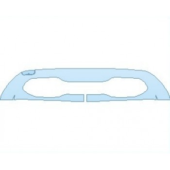 PAINT PROTECTION KIT - 2021 MERCEDES GLE CLASS 450 SUV BUMPER CHROME TRIM - PRECUT PPF CLEAR BRA WRAP