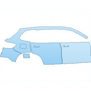 2022 BMW X5 XLINE 45E REAR QUARTER AND DOORS RIGHT SIDE