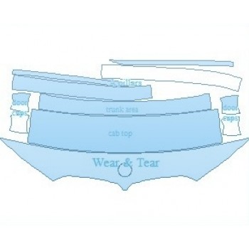 PAINT PROTECTION KIT - 2022 BMW X5 XLINE 45E COMMON WEAR AREA KIT - PRECUT PPF CLEAR BRA WRAP