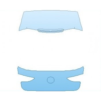 PAINT PROTECTION KIT - 2022 MAZDA MAZDA3 2.5 S HATCHBACK REAR HATCH - PRECUT PPF CLEAR BRA WRAP