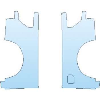 PRECUT PPF: 2021 FORD F-150 TREMOR BED SIDES FOR 5.5 FOOT BED