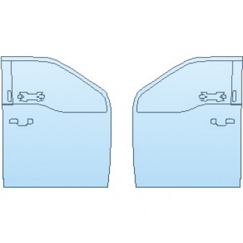 PRECUT PPF: 2021 FORD F-150 TREMOR DOORS FRONT