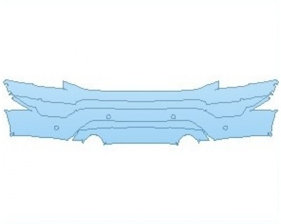 PRECUT PPF: 2021 FORD F-150 TREMOR BUMPER WITH 4 SENSORS