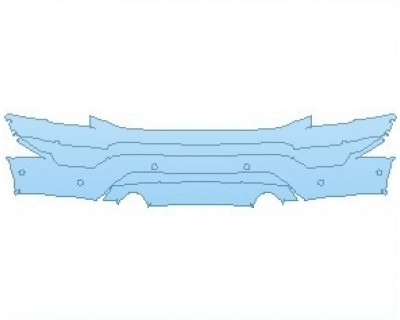 PRECUT PPF: 2021 FORD F-150 TREMOR BUMPER WITH 6 SENSORS