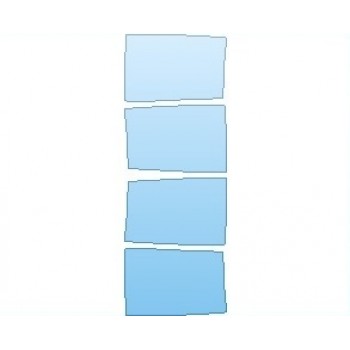 PAINT PROTECTION KIT - 2023 ROLLS ROYCE GHOST EXTENDED WHEELBASE DOOR CUPS IN CUP DESIGN - PRECUT PPF CLEAR BRA WRAP