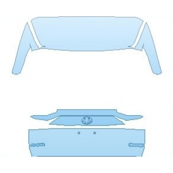 PAINT PROTECTION KIT - 2021 TOYOTA RAV4 TRD OFF-ROAD REAR HATCH - PRECUT PPF CLEAR BRA WRAP