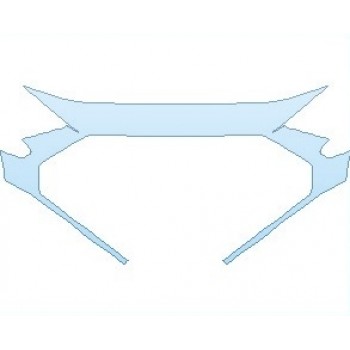 PAINT PROTECTION KIT - 2025 TOYOTA RAV4 TRD OFF-ROAD BUMPER UPPER - PRECUT PPF CLEAR BRA WRAP