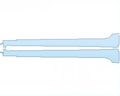 PAINT PROTECTION KIT - 2023 AUDI A7 S-LINE (AVAILABLE ON ALL TRIMS) ROCKER PANELS - PRECUT PPF CLEAR BRA WRAP