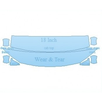 PAINT PROTECTION KIT - 2021 NISSAN ROGUE S COMMON WEAR AREA KIT - PRECUT PPF CLEAR BRA WRAP