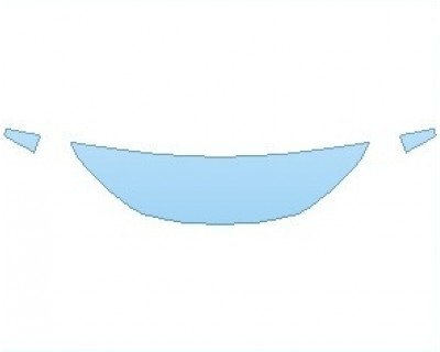 2023 NISSAN ROGUE S HOOD 18 INCH (NO WRAPPED EDGES)