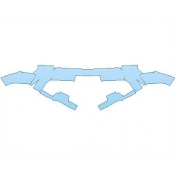 PAINT PROTECTION KIT - 2022 GMC CANYON ELEVATION BUMPER LOWER - PRECUT PPF CLEAR BRA WRAP