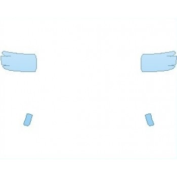 PAINT PROTECTION KIT - 2022 GMC CANYON ELEVATION LIGHTS - PRECUT PPF CLEAR BRA WRAP