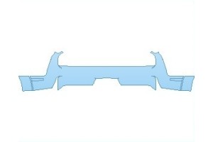 2027 DODGE CHALLENGER SRT HELLCAT WIDEBODY REAR BUMPER