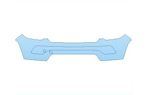 PAINT PROTECTION KIT - 2027 JEEP COMPASS LATITUDE BUMPER - PRECUT PPF CLEAR BRA WRAP