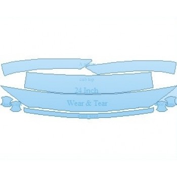 PAINT PROTECTION KIT - 2022 ACURA MDX BASE COMMON WEAR AREA KIT - PRECUT PPF CLEAR BRA WRAP