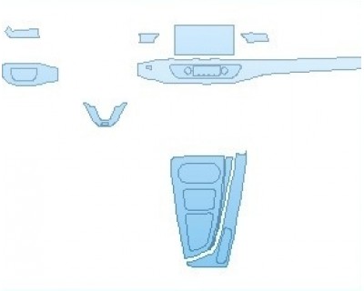 PAINT PROTECTION KIT - 2020 AUDI A5 45 TFSI PREMIUM PLUS CABRIOLET INTERIOR LEFT HAND DRIVE - PRECUT PPF CLEAR BRA WRAP