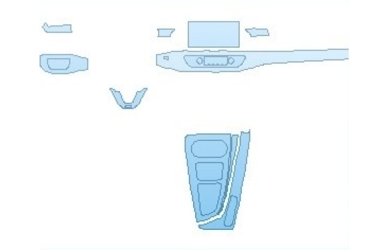 Precut PPF Kit – Clear Bra Paint Protection Film PAINT PROTECTION KIT - 2023 AUDI A5 PREMIUM CABRIOLET INTERIOR LEFT HAND DRIVE - PRECUT PPF CLEAR BRA WRAP