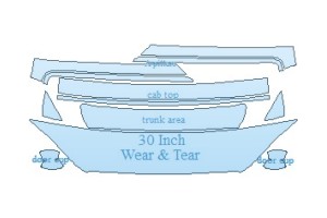 2023 AUDI A5 PREMIUM PLUS CABRIOLET COMMON WEAR AREA KIT