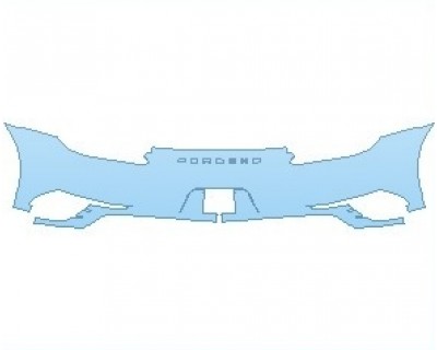 PAINT PROTECTION KIT - 2019 PORSCHE 911 TURBO S WITH AEROKIT CABRIOLET REAR BUMPER - PRECUT PPF CLEAR BRA WRAP