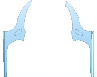 PAINT PROTECTION KIT - 2019 PORSCHE 911 TURBO S WITH AEROKIT CABRIOLET REAR QUARTER - PRECUT PPF CLEAR BRA WRAP